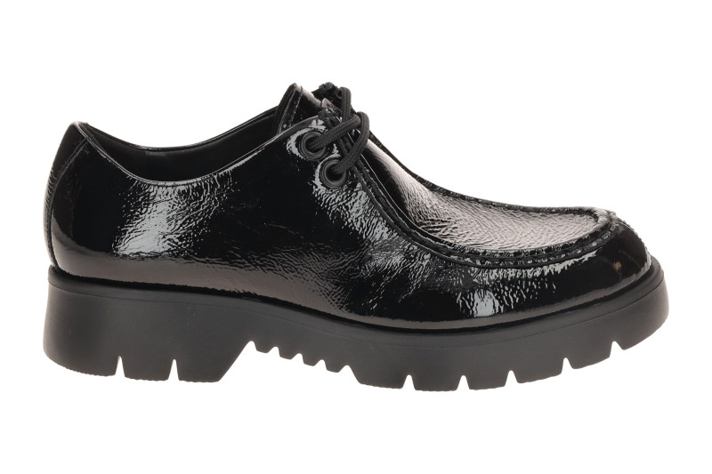 Högl Sally Schuhe Mokassin in schwarz Lack 2415