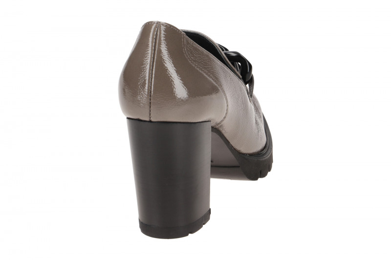 Paul Green Schuhe Hochfront-Pumps grau fango Lack 3794