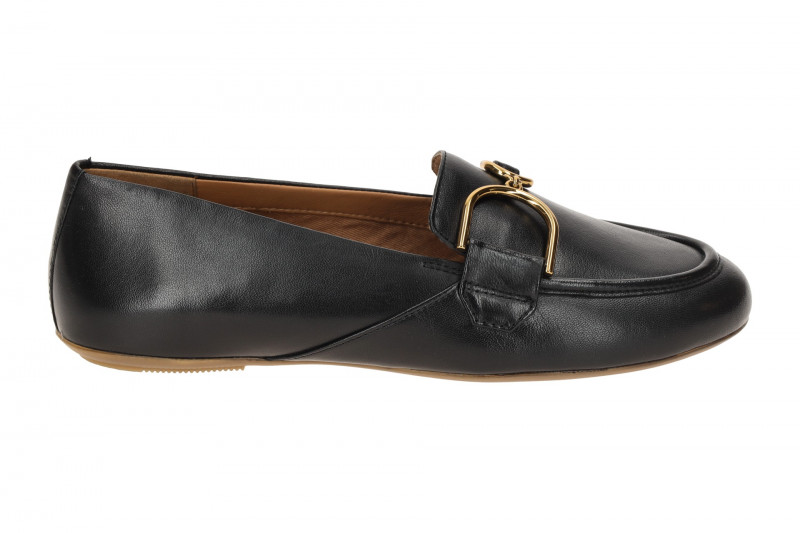 Geox Palmaria Mokassin Schuhe schwarz Nappa D45MUJ