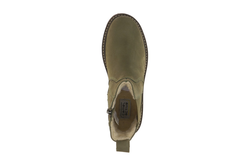 camel active Rainforest Winter Stiefelette grün olive Damen 59RFS03