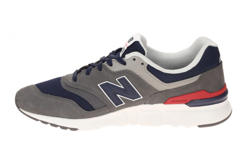 New Balance 997H Schuhe Sneakers grau blau Velour