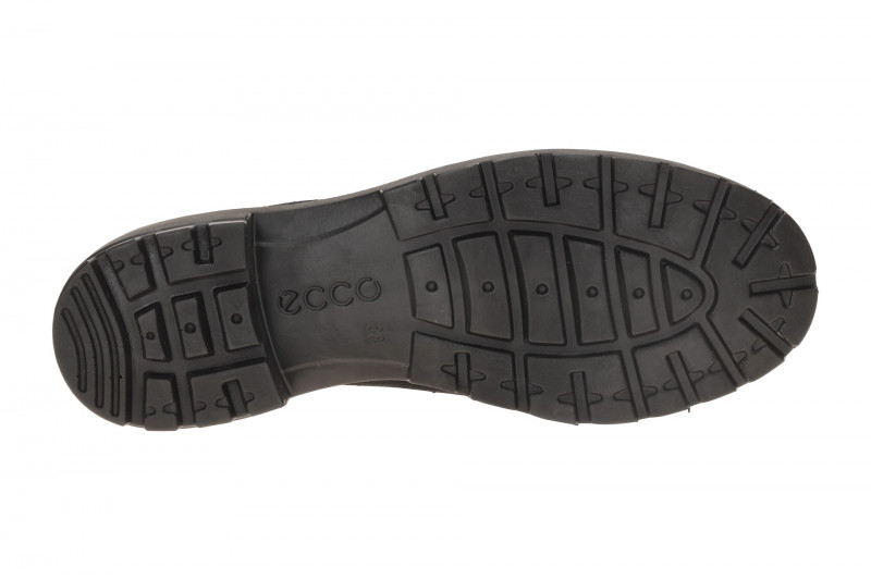 Ecco Metropole Vienna Schuhe schwarz Velour Loafer 231333