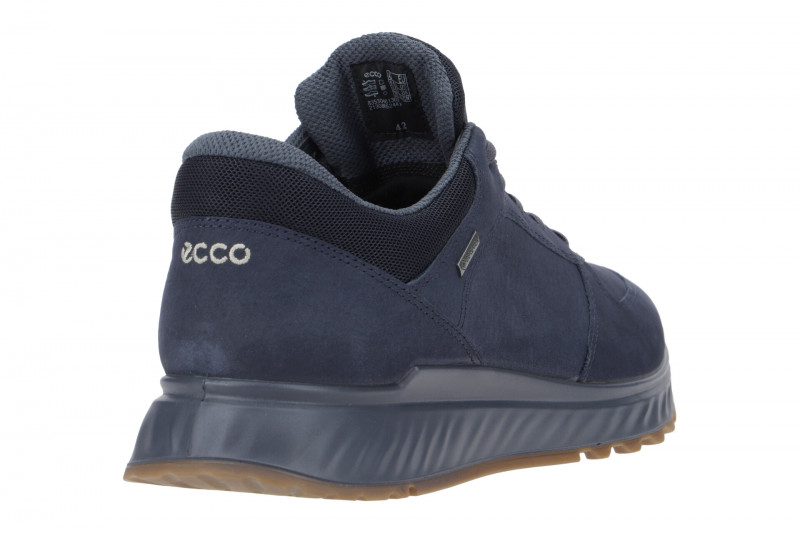 Ecco Exostride Schuhe blau Nubuck GORE-TEX 835304