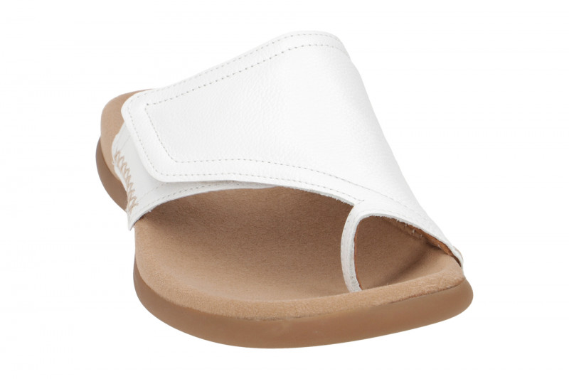 Gabor Klett Pantolette weiß Zehentrenner 23.708.21