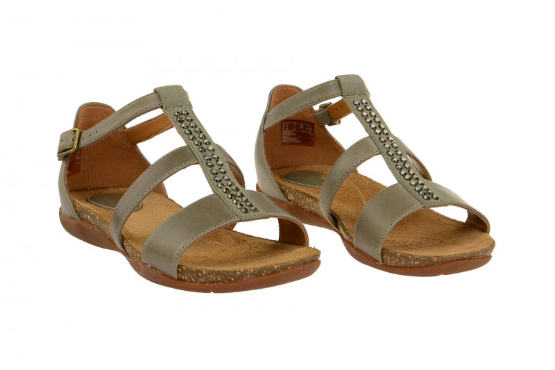 Clarks Sandalen Autumn Fresh grün