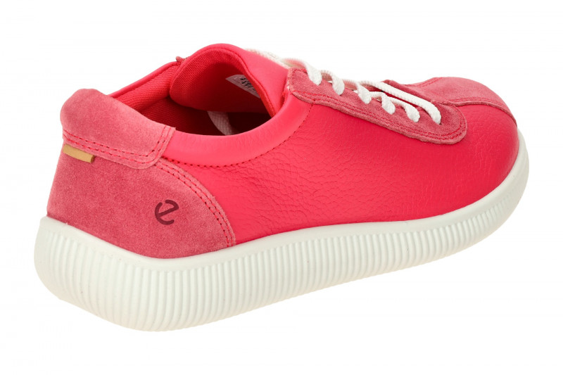 Ecco Soft Zero Schuhe pink rot Sneakers 220253