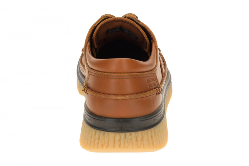Ecco Walker Schuhe braun cognac Mokassin 571104