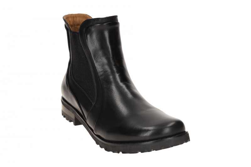 Everybody Tamaya Chelsea Stiefelette schwarz dünn gefüttert