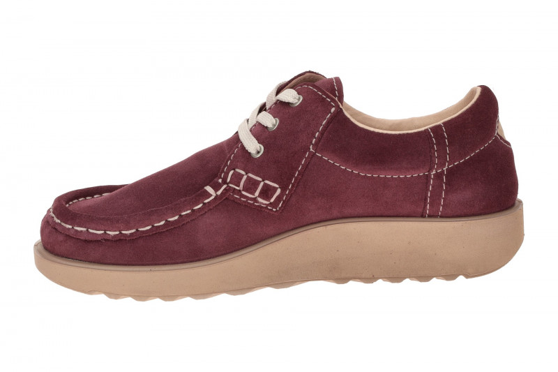 Ecco Joke Schuhe rot ruby Mokassin 320003