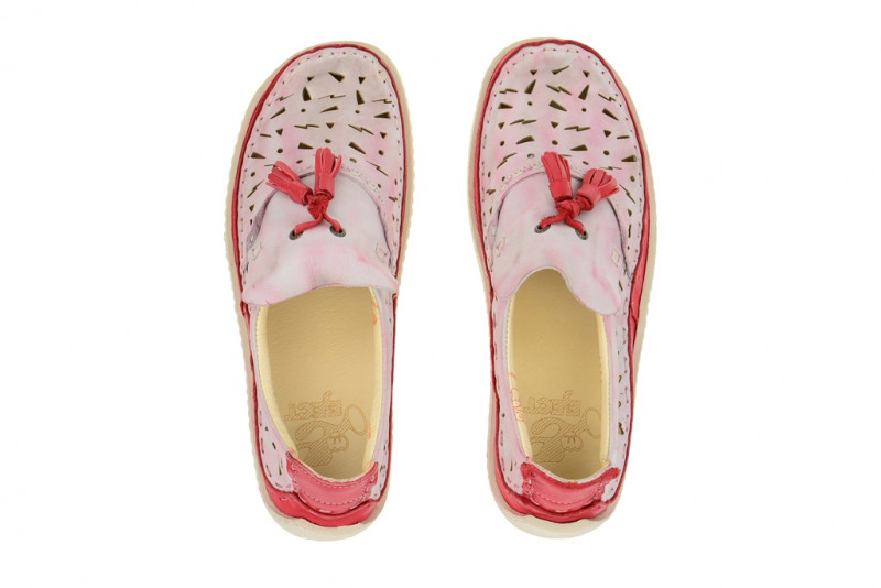 Eject Slipper eJECT weiß rot schattiert