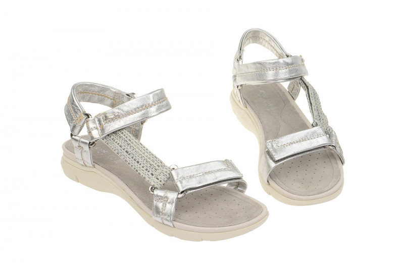 Geox Sukie Sandale silber grau D62F1C