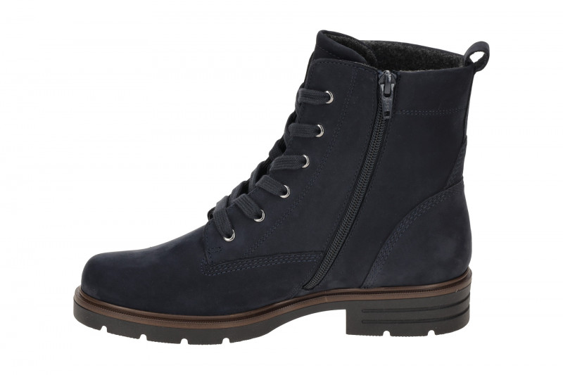 Gabor Fashion Stiefelette blau Nubuck 74.651.16