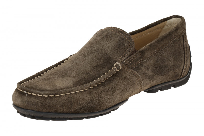 Geox Moner Mokassin Slipper braun U1144V