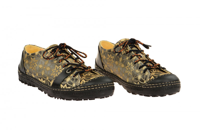 Eject Dass Schuhe schwarz grau-beige