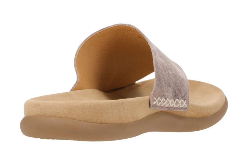 Gabor Pantolette rosa metallic Zehentrenner 23.700.60