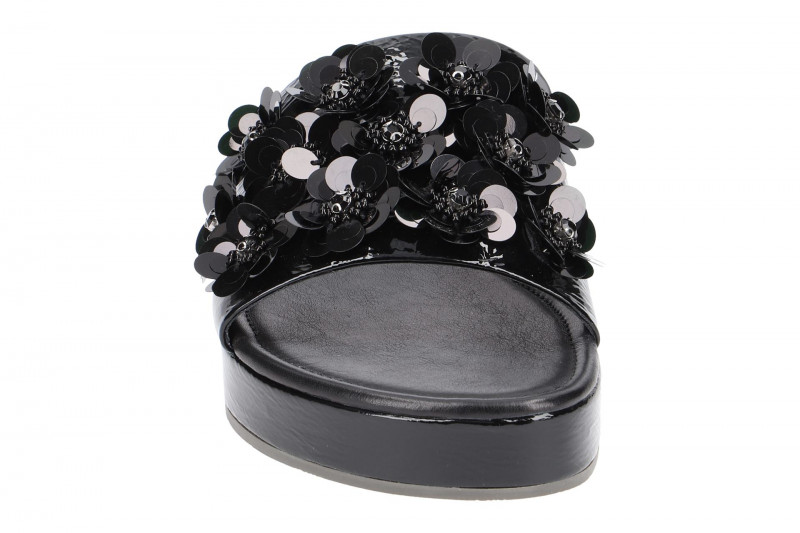 K&S Neo Pantolette schwarz Lack