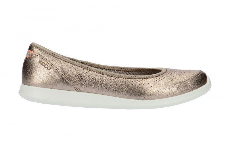 Ecco Sense Ballerina grau metallic