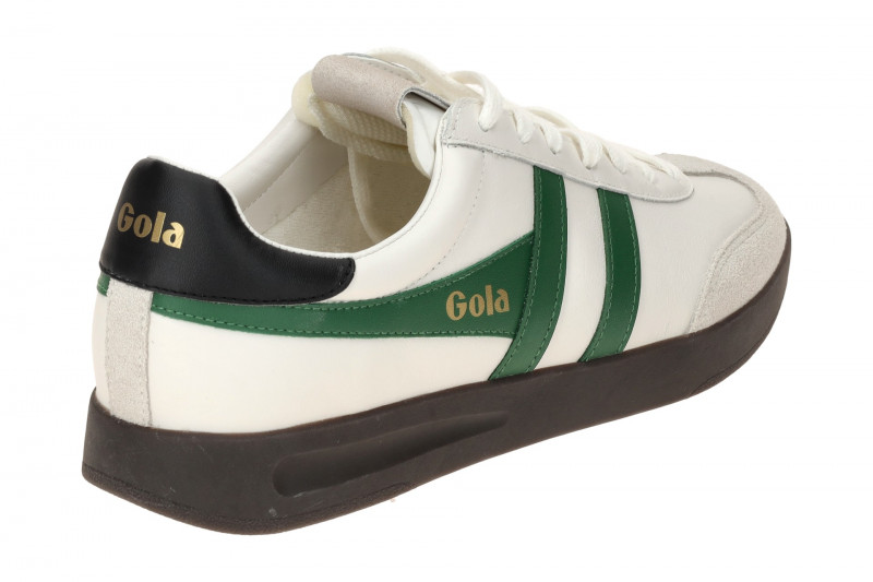 Gola Cyclone Schuhe Sneakers weiß grün Herren CLB743
