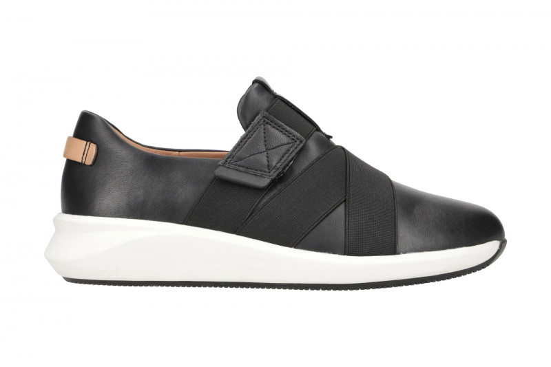 Clarks Un Rio Schuhe schwarz Damen Slipper