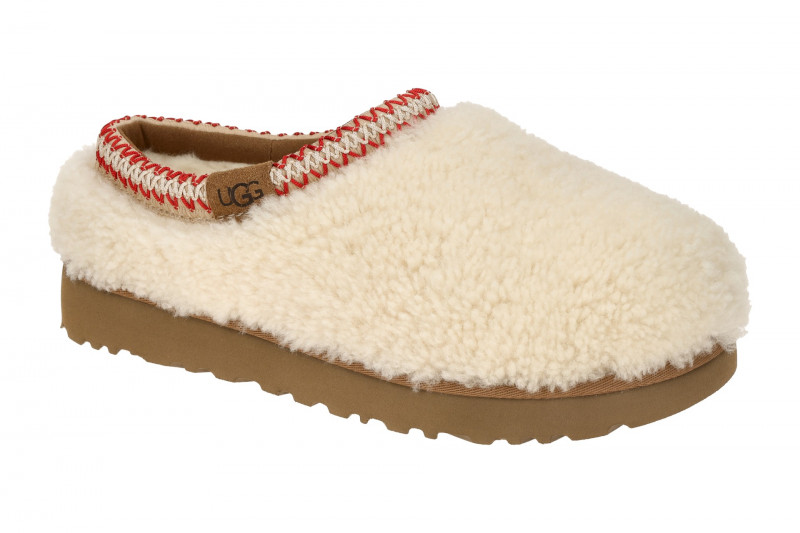 UGG TASMAN Maxi Curly Slipper Schuhe beige Lammfell 1158356