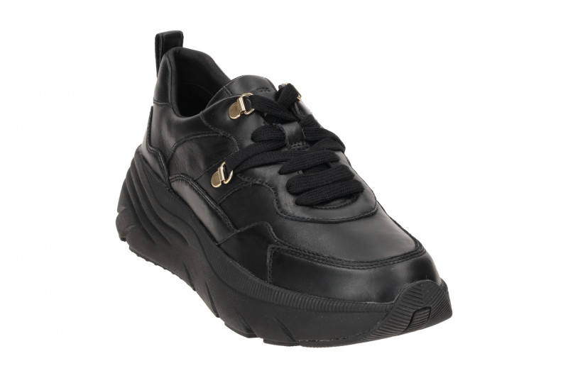 Geox Diamanta Schuhe Sneaker schwarz Nappa D36UFE
