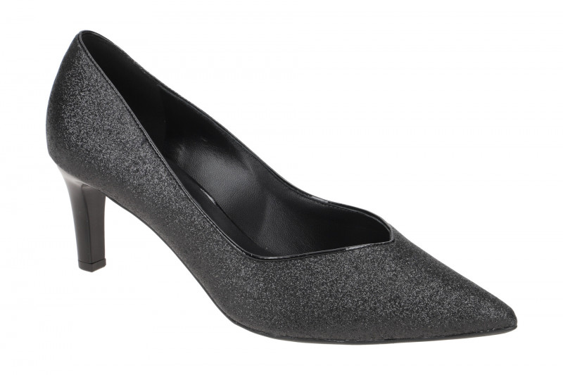 Högl Tiara Pumps schwarz Glitzer 6748