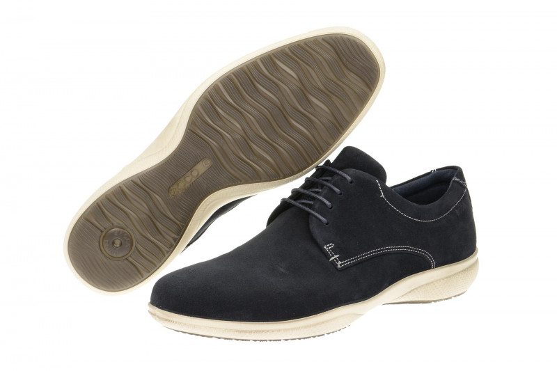 Ecco Grenoble Schuhe blau navy