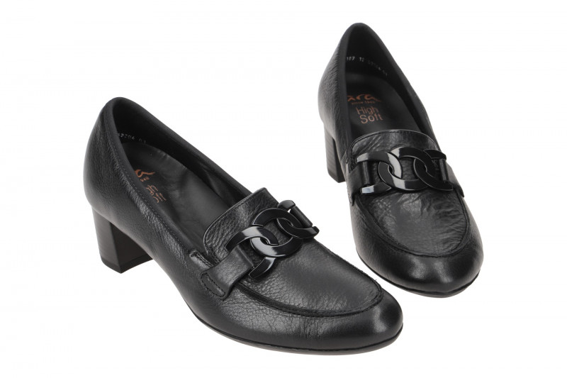 ARA Jive Slipper Hochfront Pumps schwarz 12-52304