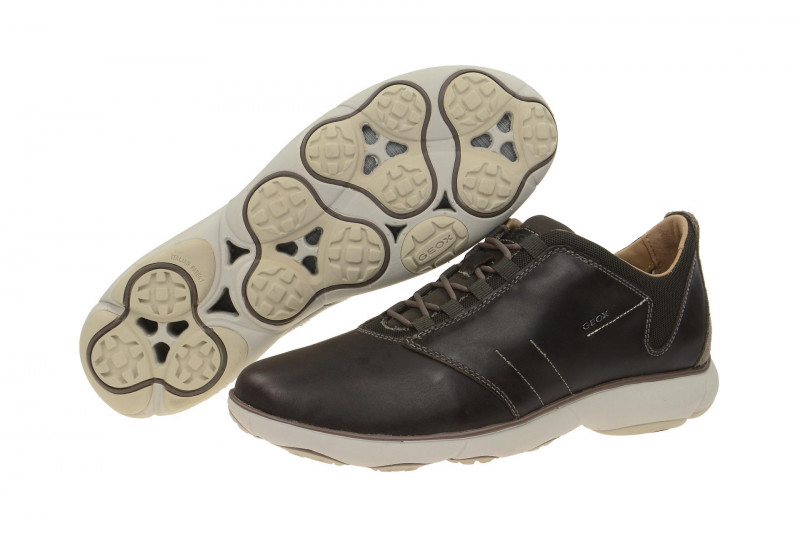 Geox Nebula Schnür Schuhe braun U52D7A