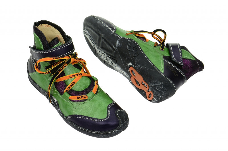Eject Skat Stiefelette grün lila 16501