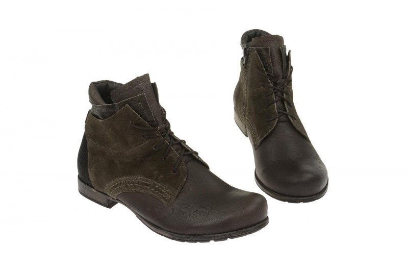 Think Denk Stiefelette grau braun