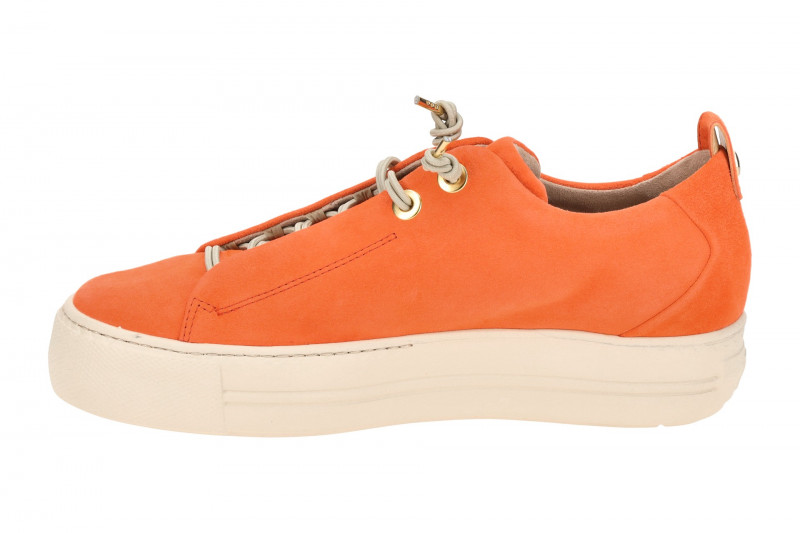 Paul Green Sneaker Plateau Schuhe orange papaya 5017