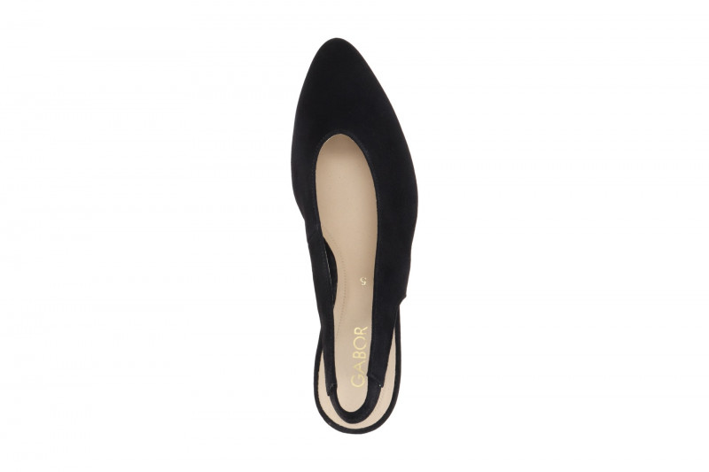 Gabor Sling Pumps dunkelblau Velour 81.520.16