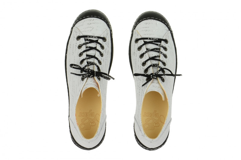 Eject Dass Schuhe weiß silber 11207