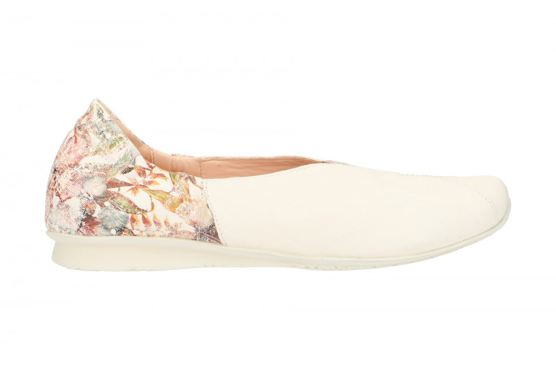 Think Chilli Schuhe Ballerina weiß effekt