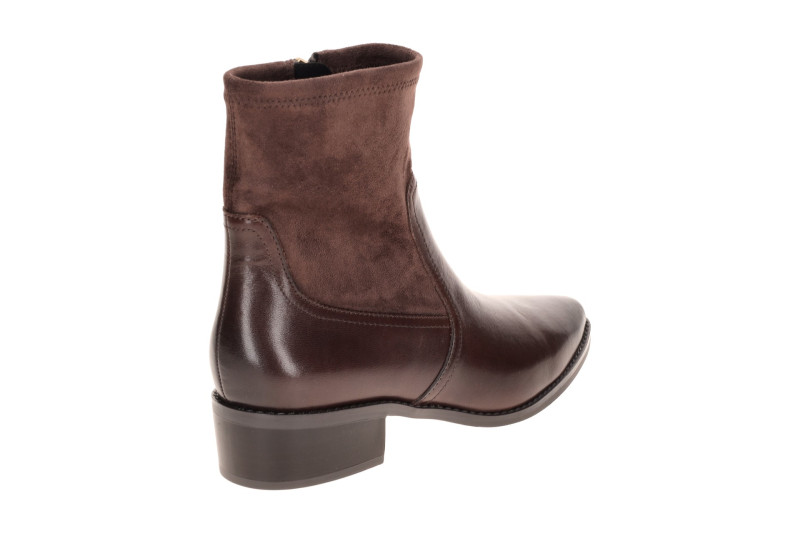 Caprice Stiefelette Ankle Boot dunkelbraun Stretch 25312