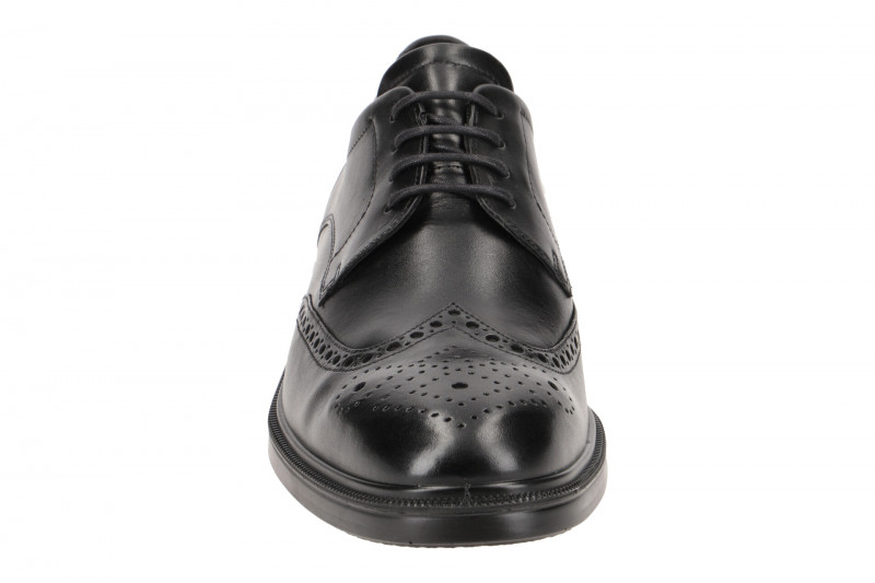 ecco Lisbon Herren Budapester Schuhe schwarz