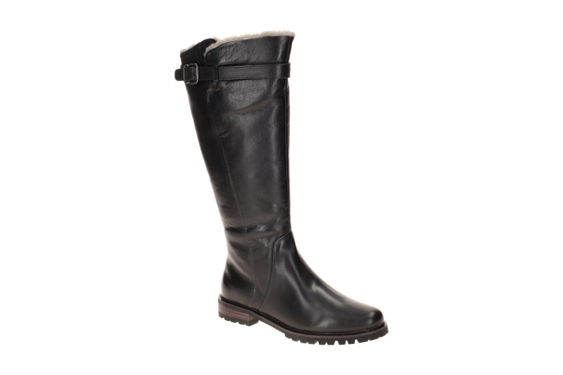 Everybody Niamh Schaft Stiefel schwarz Lammfell Warmfutter