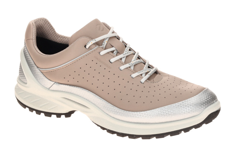 ecco Biom Energi Schuhe rose silber Damen Sneaker Waterproof