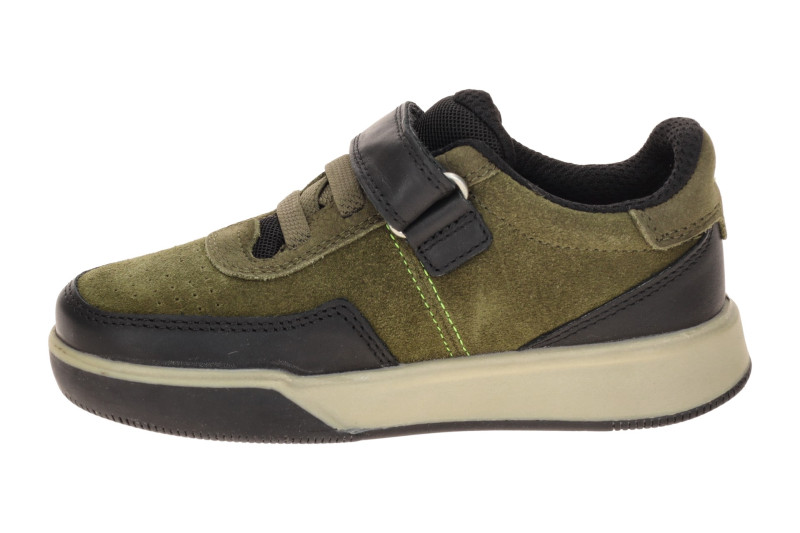 Ecco Street Court Kinder Schuhe grün schwarz 725332