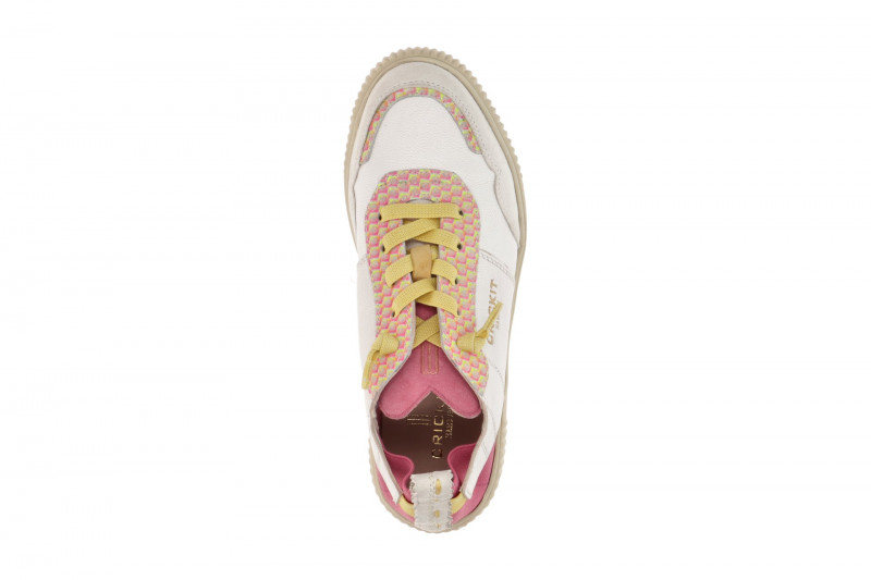 CRICKIT Oakli Stretch Sneaker weiß pink 3D Effekt