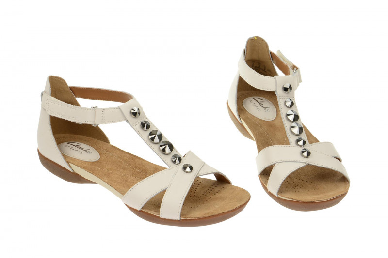 Clarks Raffi Scent Sandalen weiß 26106573