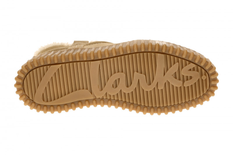 Clarks Torhill Warm Winter Schuhe beige Velour Stiefeletten 26327994