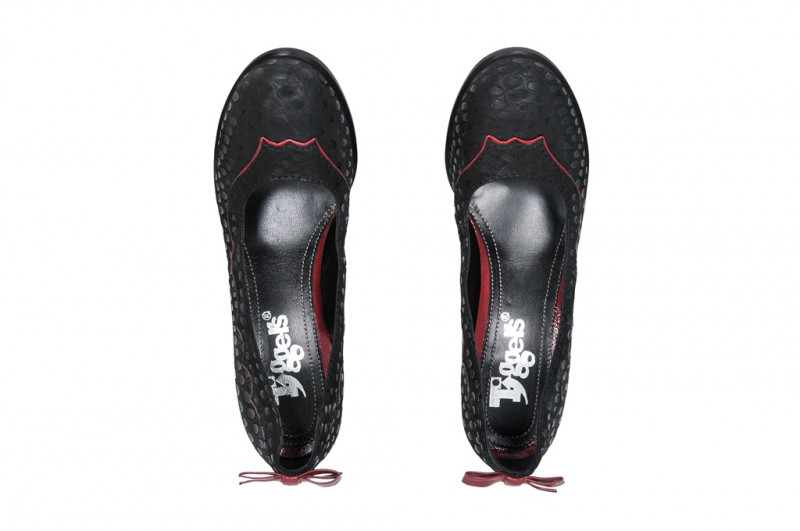 Tiggers Maryline 4 Pumps in schwarz rot