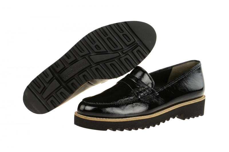 Paul Green Schuhe schwarz Lack 1011