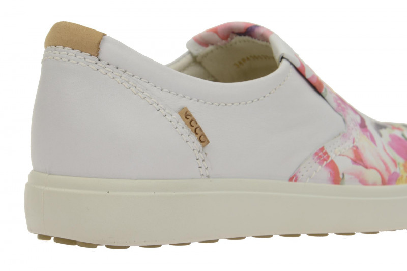 Ecco Soft 7 Schuhe weiß floral 430033 59768