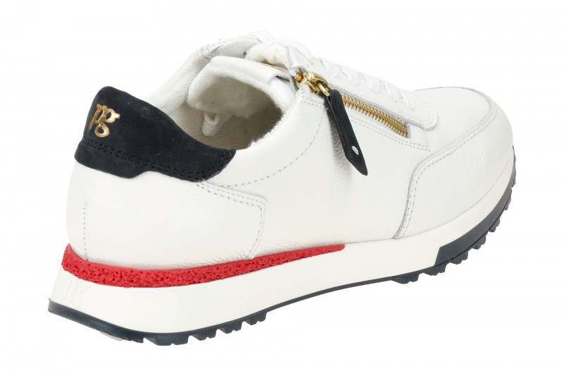 Paul Green Sneaker Schuhe weiß blau 5310