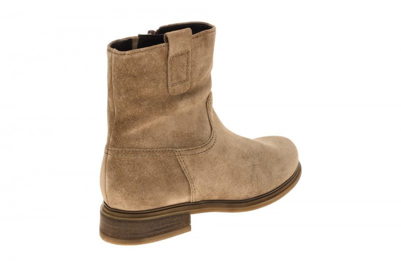 Gabor Comfort klassische Stiefelette braun nut Velour 72.790.34