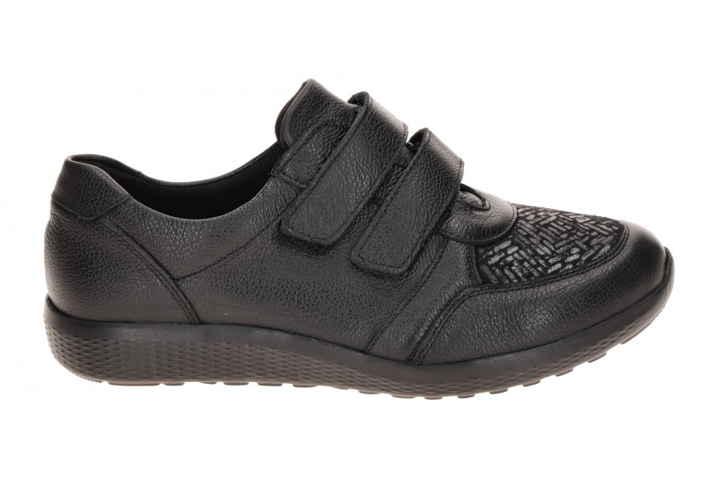 Waldläufer Ira Schuhe schwarz M-Weite OrthoTritt Klett 815M30