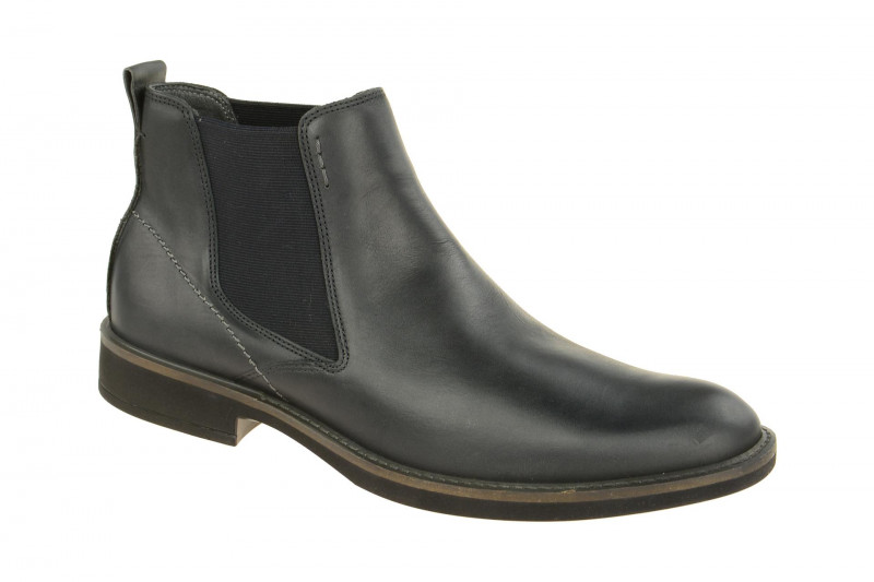 Ecco Biarritz Chelsea Stiefelette schwarz